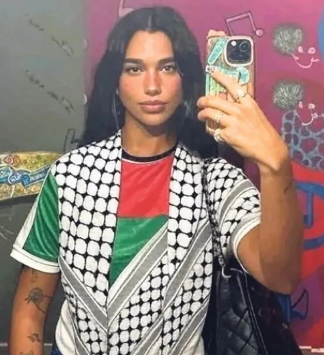 Dua Lipa Gazze'deki Soykırıma Sessiz Kalmadı1