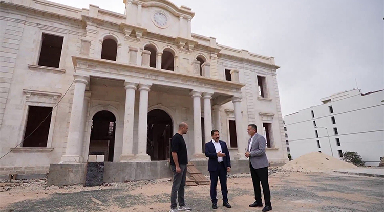 Hatay’da Tarihi Valilik Binasında Restorasyon Çalışmaları Sürüyor 1