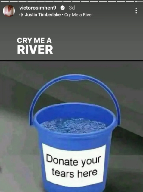 Victor Osimhen’den Rakip Takım Taraftarlarını Kızdıran Paylaşım