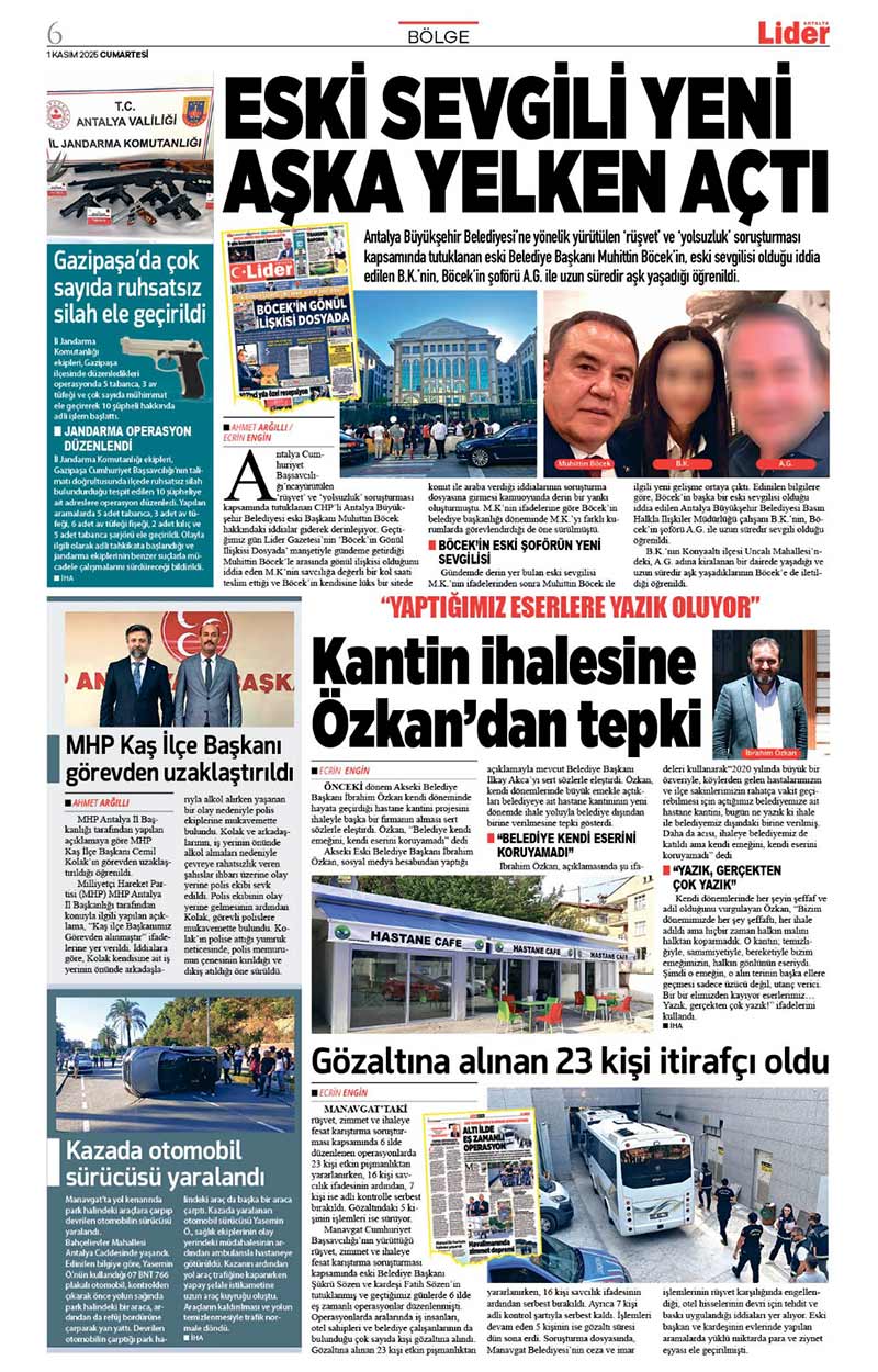 1 K A S I M 2025 L İ D E R G A Z E T E A N T A L Y A 6