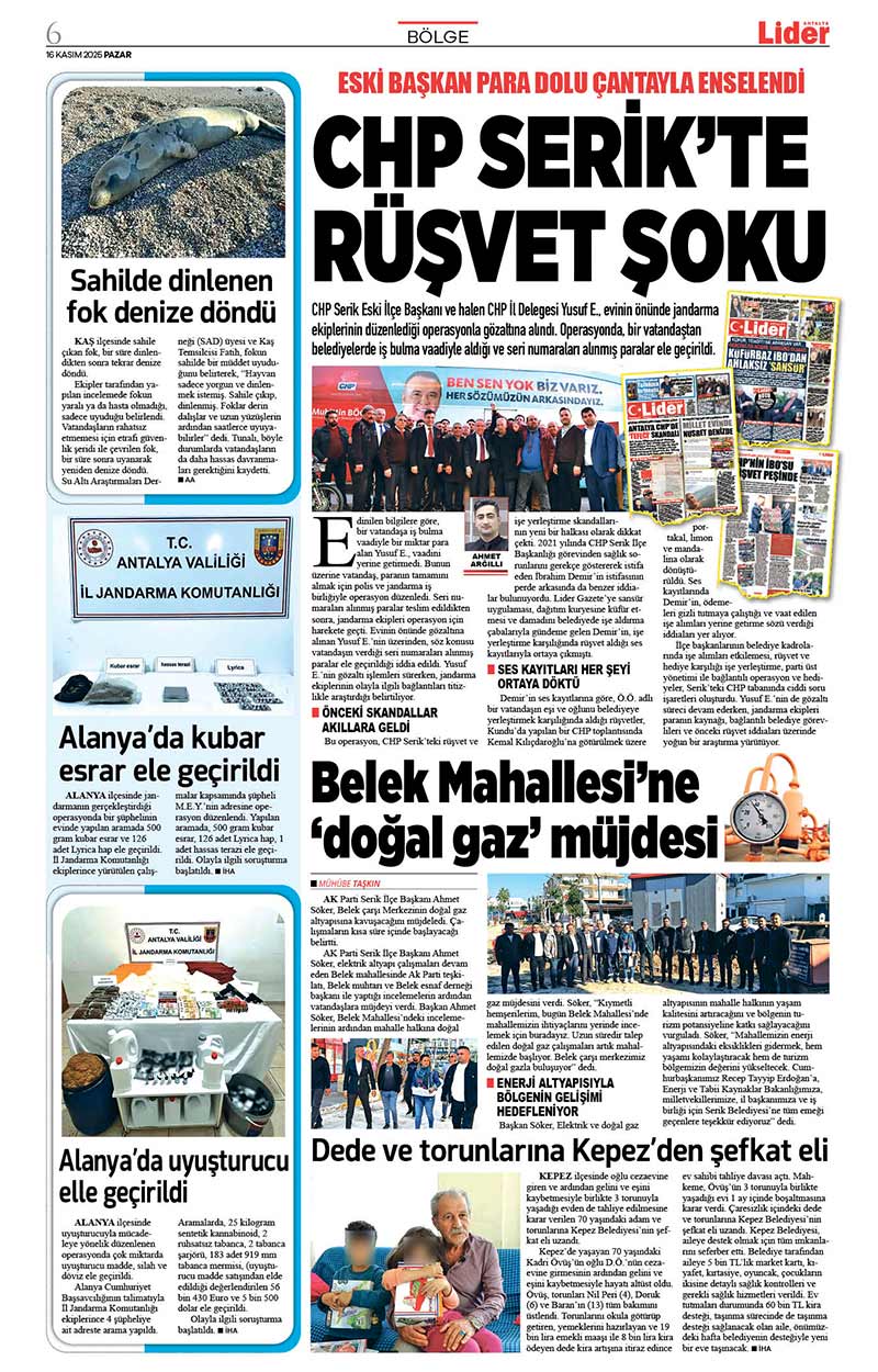 16 K A S I M 2025 L İ D E R G A Z E T E A N T A L Y A 6