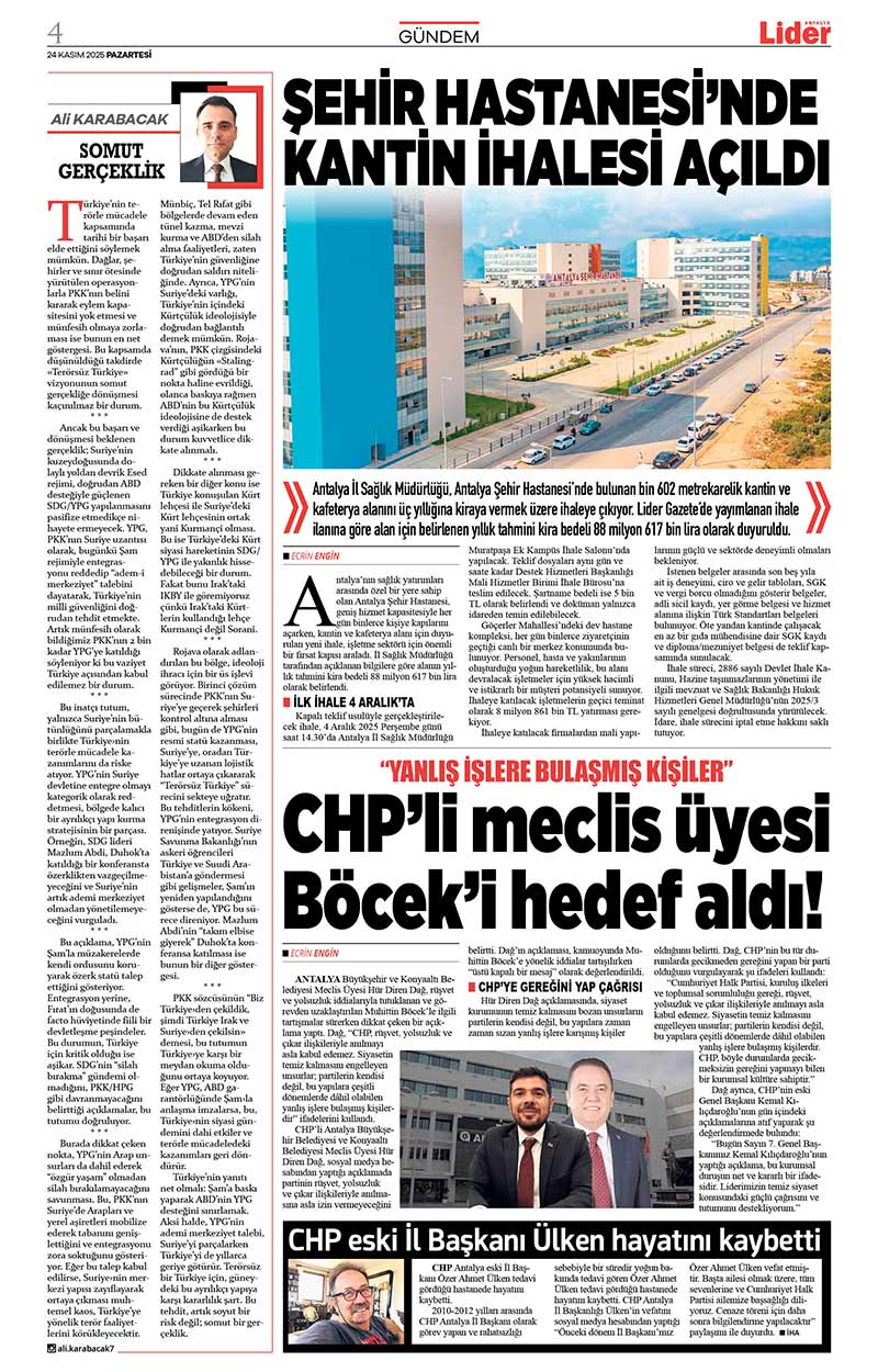 24 K A S I M 2025 L İ D E R G A Z E T E A N T A L Y A 4