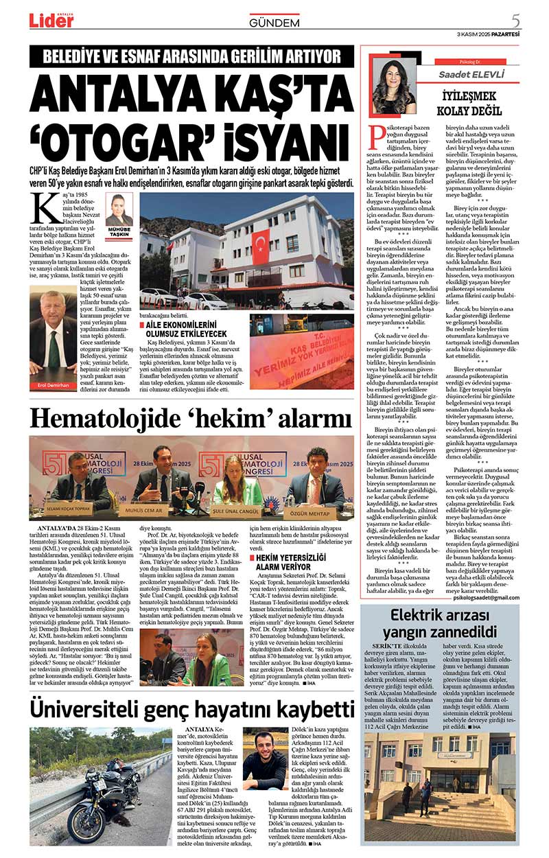 3 K A S I M 2025 L İ D E R G A Z E T E A N T A L Y A 5