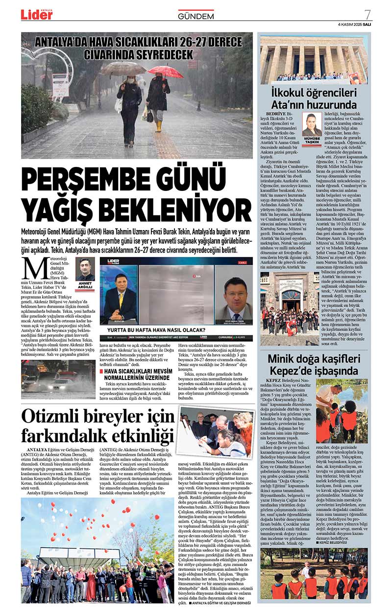 4 K A S I M 2025 L İ D E R G A Z E T E A N T A L Y A 7