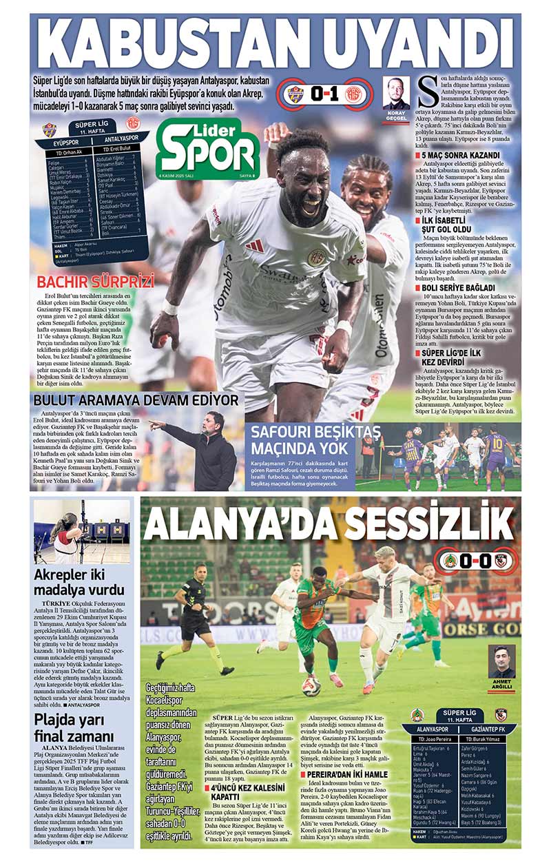 4 K A S I M 2025 L İ D E R G A Z E T E A N T A L Y A 8