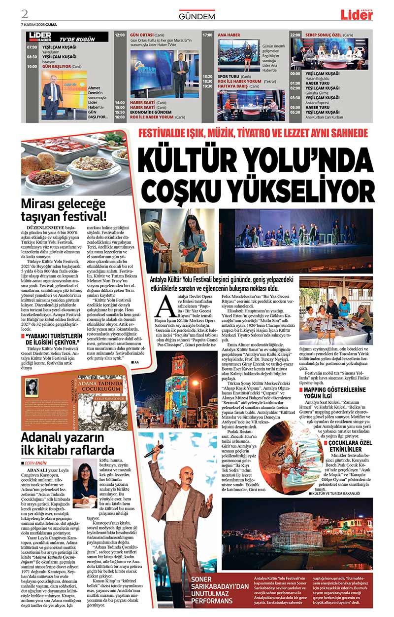 7 K A S I M 2025 L İ D E R G A Z E T E A N T A L Y A 2