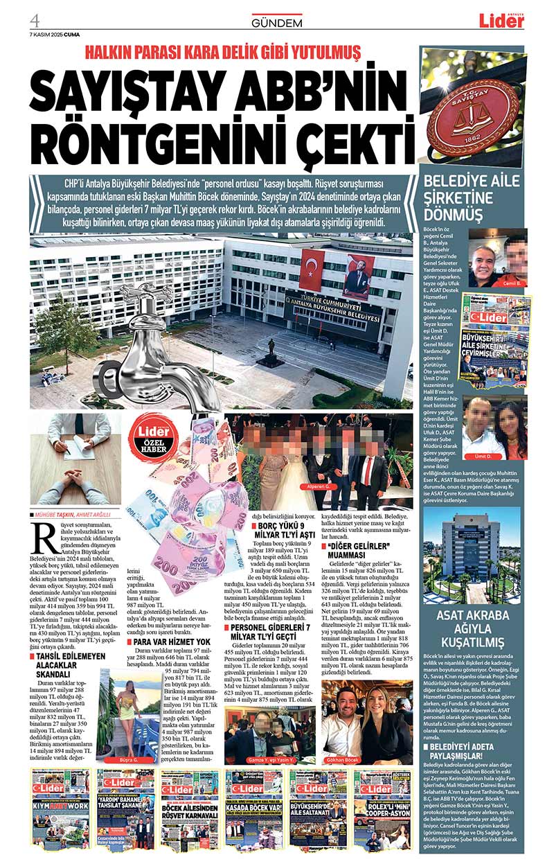 7 K A S I M 2025 L İ D E R G A Z E T E A N T A L Y A 4