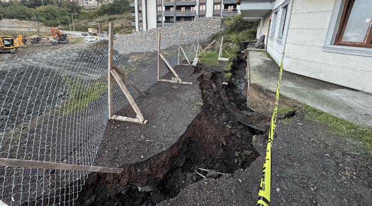Amasra'da Inşaat Alanında Göçük1