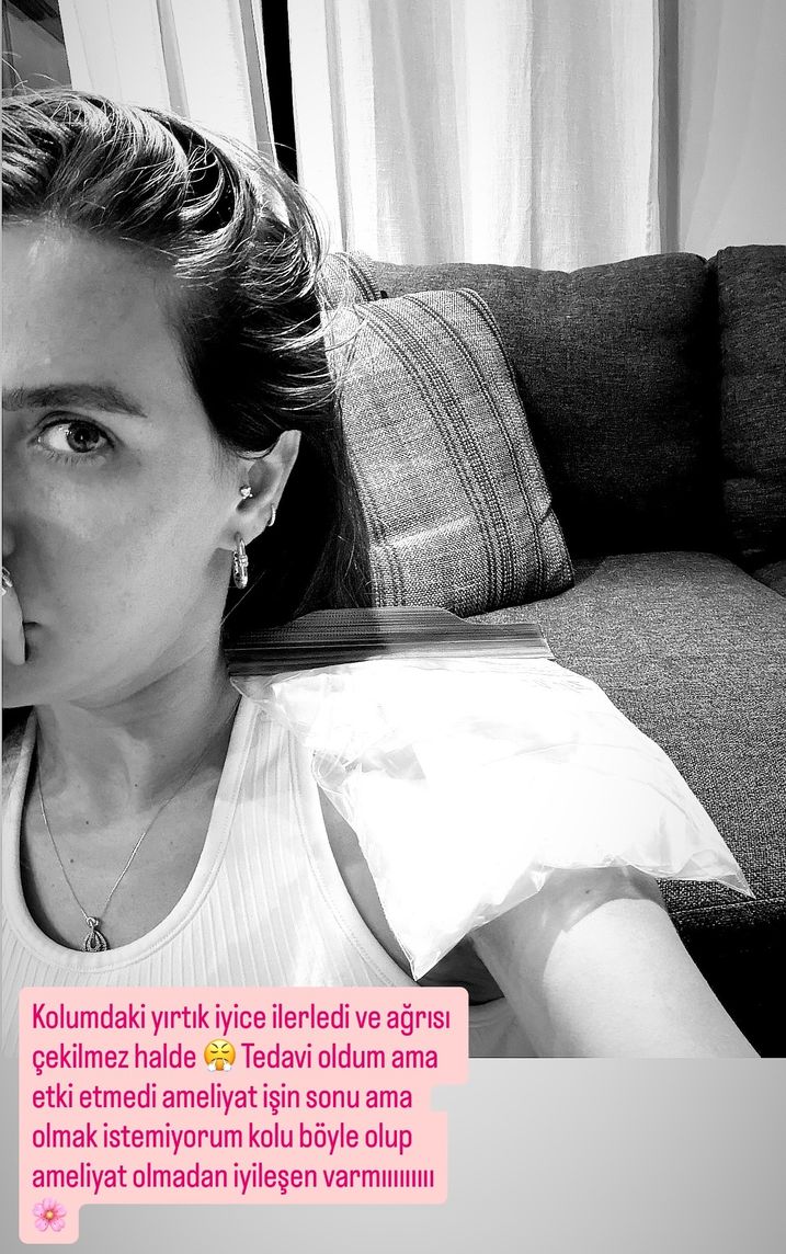Ceyda Ateş Sağlık Sorununu Takipçileriyle Paylaştı