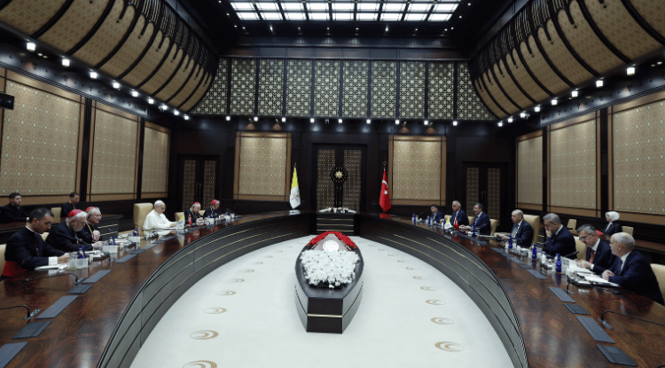 Cumhurbaşkanı Erdoğan, Papa 14. Leo Ile Görüştü1