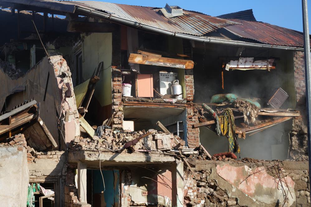 Erzurum'da Doğulgaz Patlamasi 1