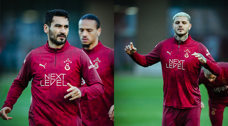 Galatasaray Taraftarına Osimhen Müjdesi Yıldız Oyuncu Antrenmana Çıktı