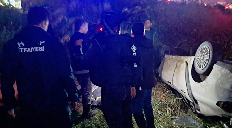 Hatay’da Kaçak Göçmenleri Taşıyan Otomobil Asi Nehri’ne Uçtu 9 Yaralı 1