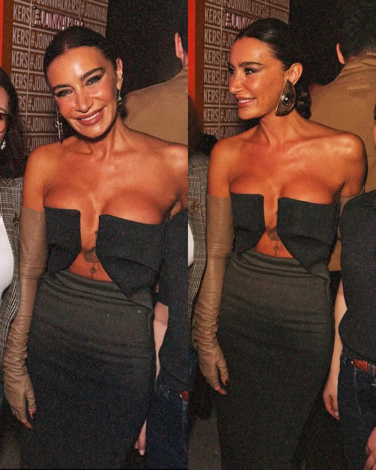 Sıla’nın Derin Göğüs Dekolteli Elbisesi Geceye Damga Vurdu