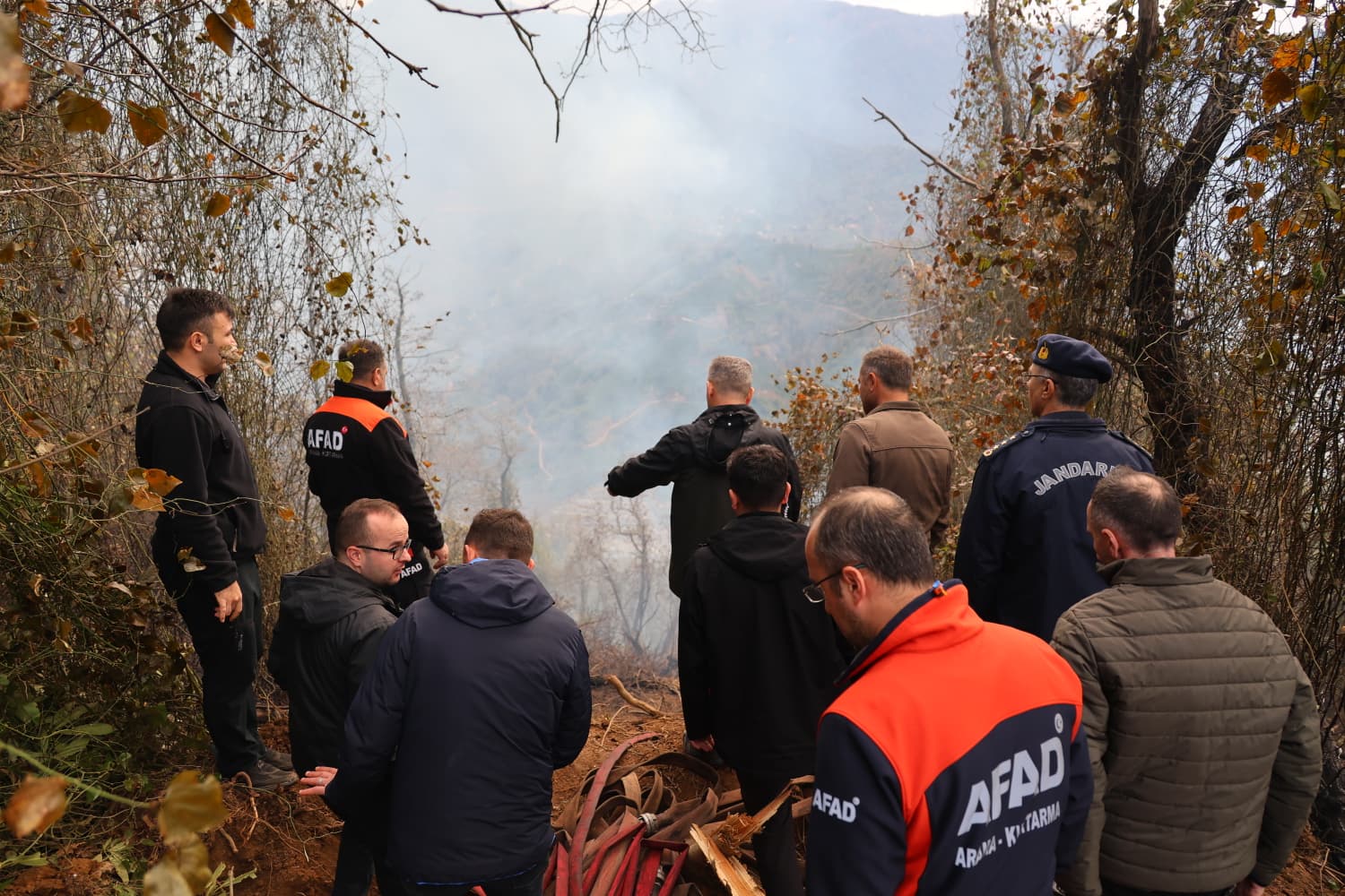 Artvin'deki Örtü Yangını Kontrol Altına Alındı