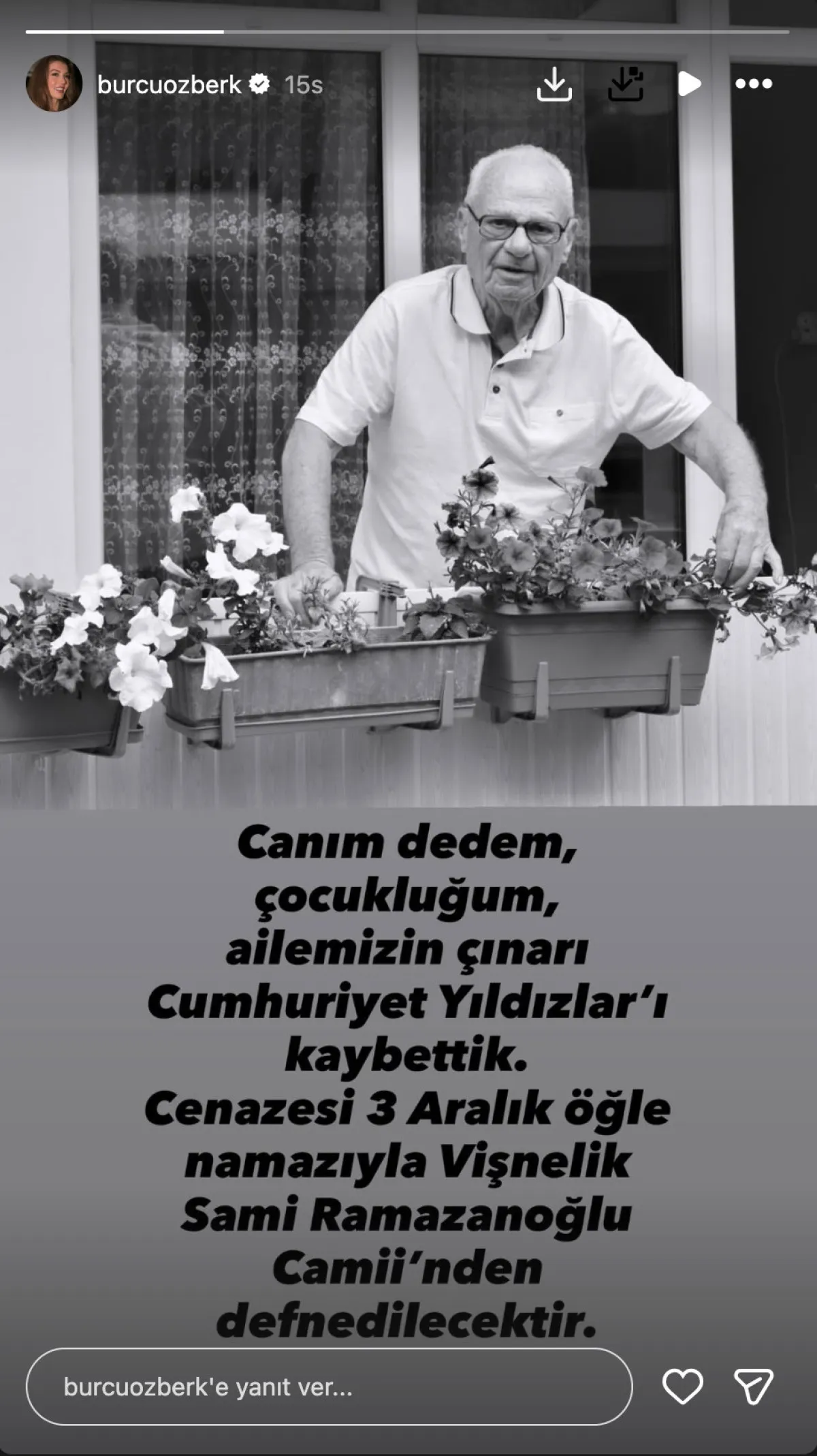 Burcu Özberk'in Acı Günü