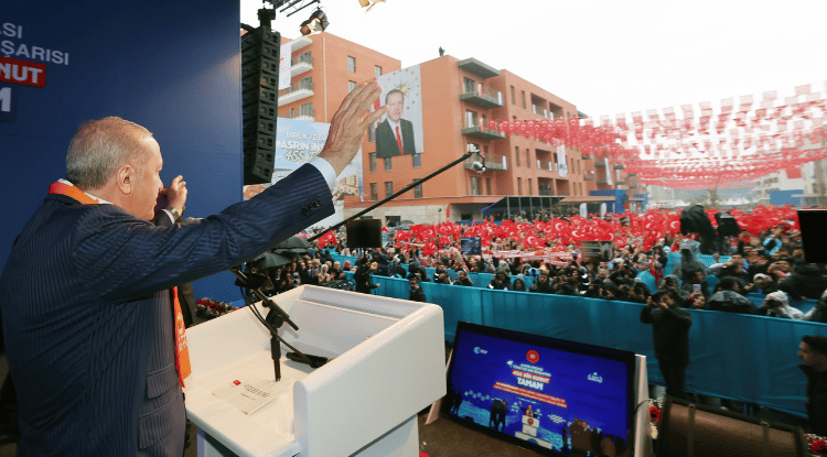 Cumhurbaşkanı Erdoğan, Hatay'da 455 Bininci Afet Konutu Teslim Töreninde1