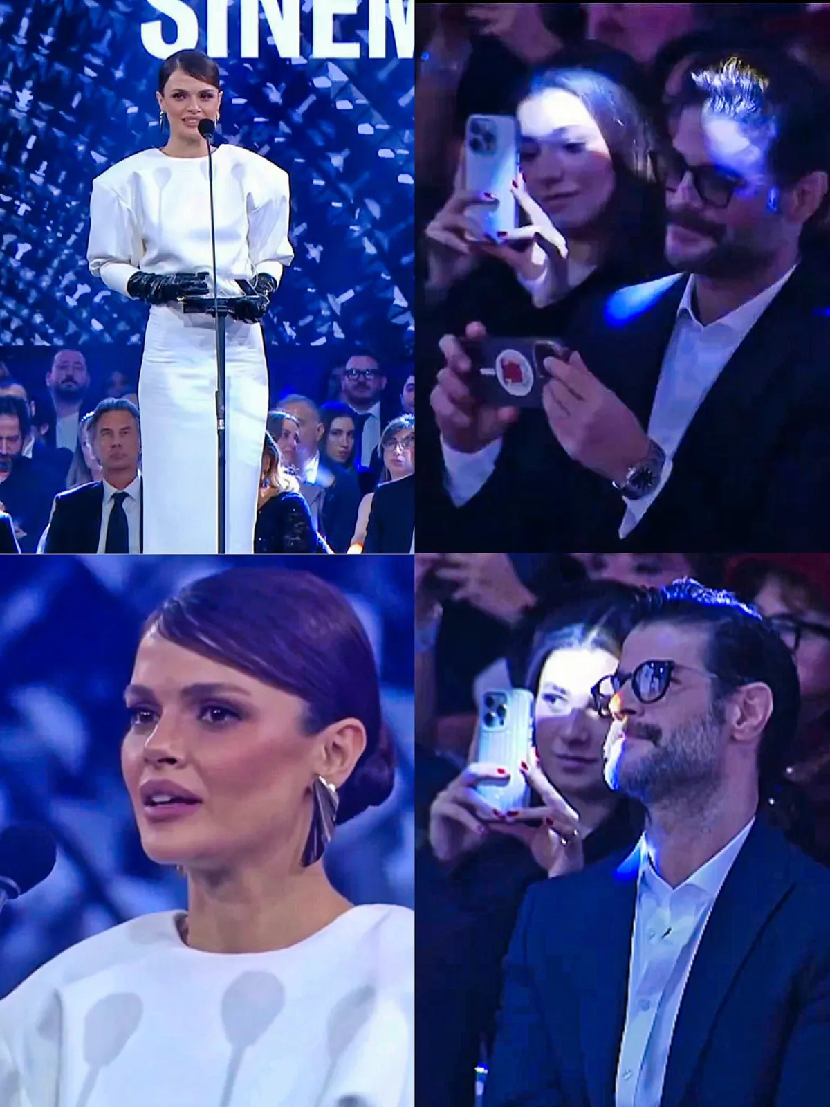 Sinem Ünsal’ın Ödül Töreninde Giydiği Elbise Beğenilmedi