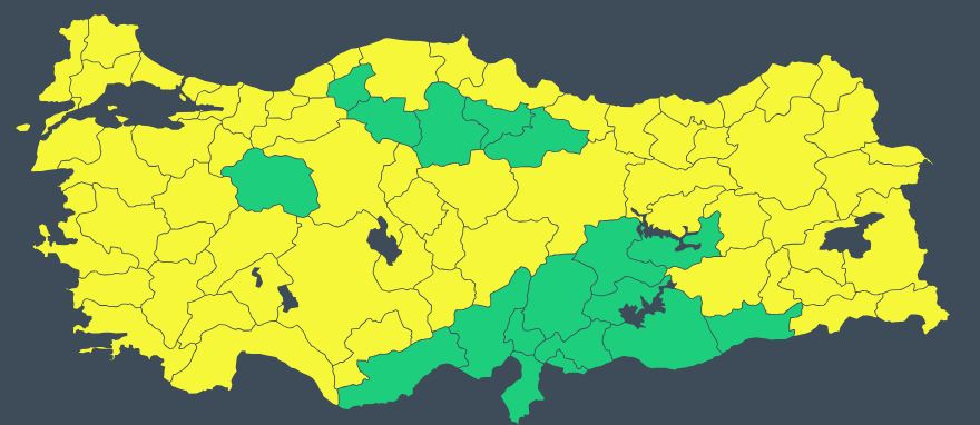 63 Ile Sarı Kodlu Uyarı-1