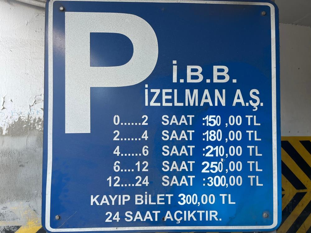Izmir Otopark Zam1
