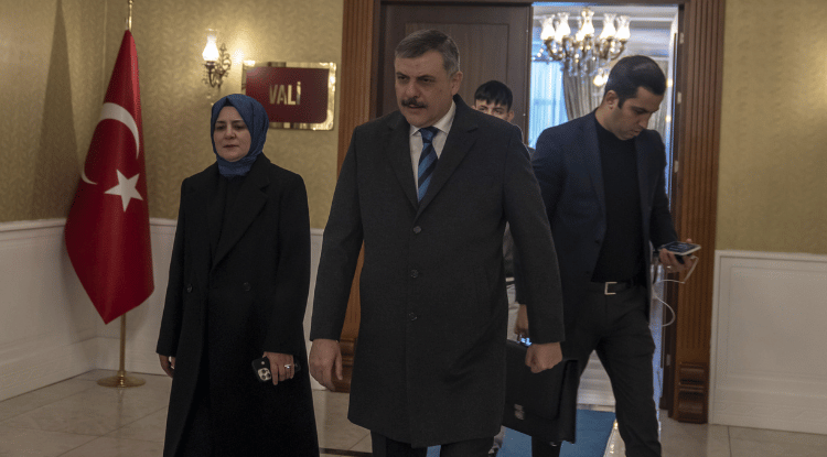 İçişleri Bakanı Mustafa Çiftçi, Yeni Görevi Için Erzurum'dan Ayrıldı2