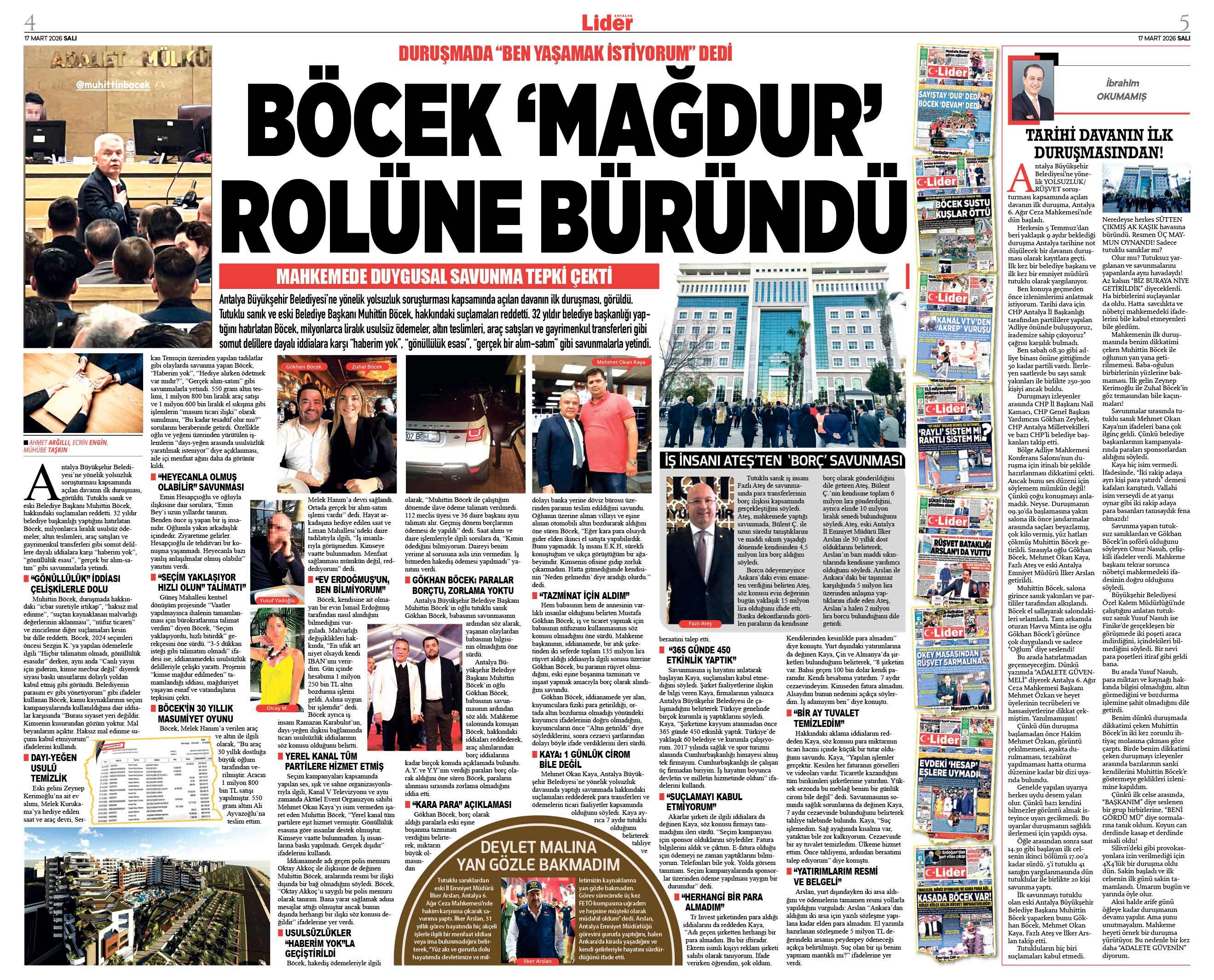 17 M A R T 2026 L İ D E R G A Z E T E A N T A L Y A 4