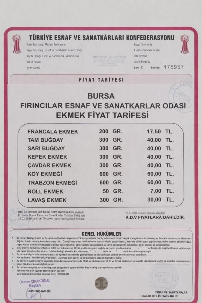 Bursa Ekmek