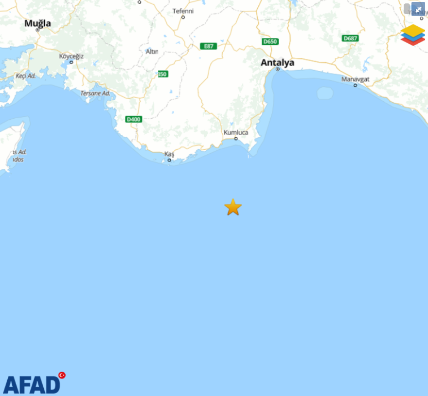 Antalya Demre Deprem