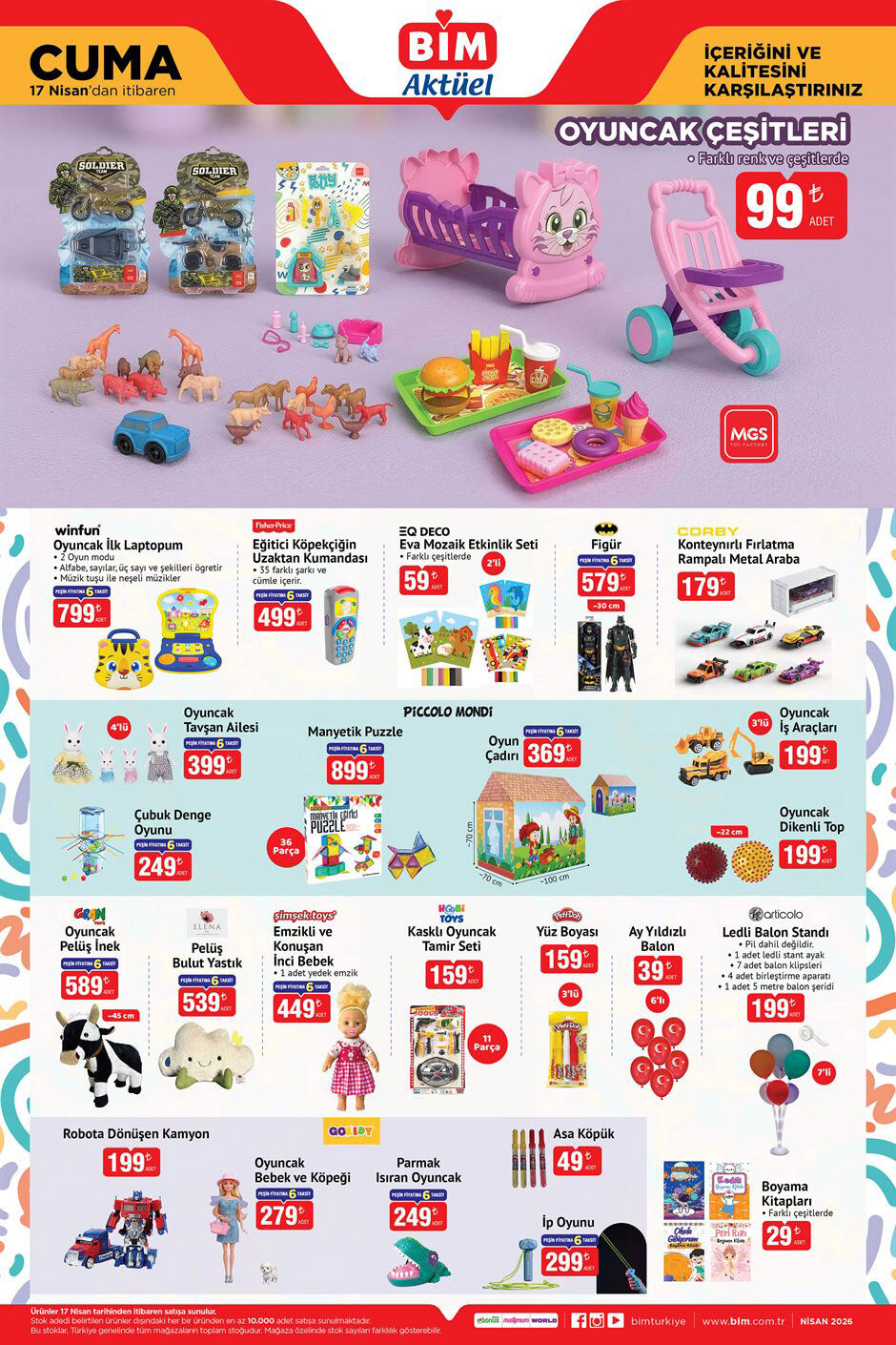 Bim Aktuel 17 Nisan. 2