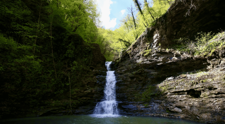 Samsun’da Saklı Cennet Gün Yüzüne Çıktı Kabaceviz Şelaleleri Büyülüyor