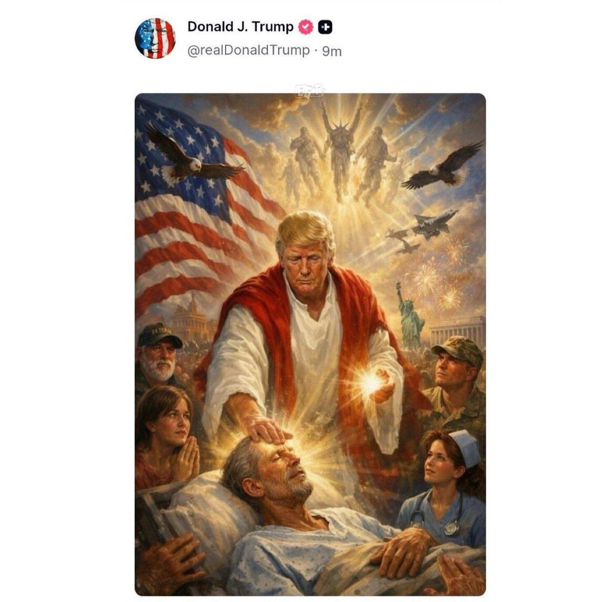 Trump, Kendisini Hz. İsa Ilan Etti