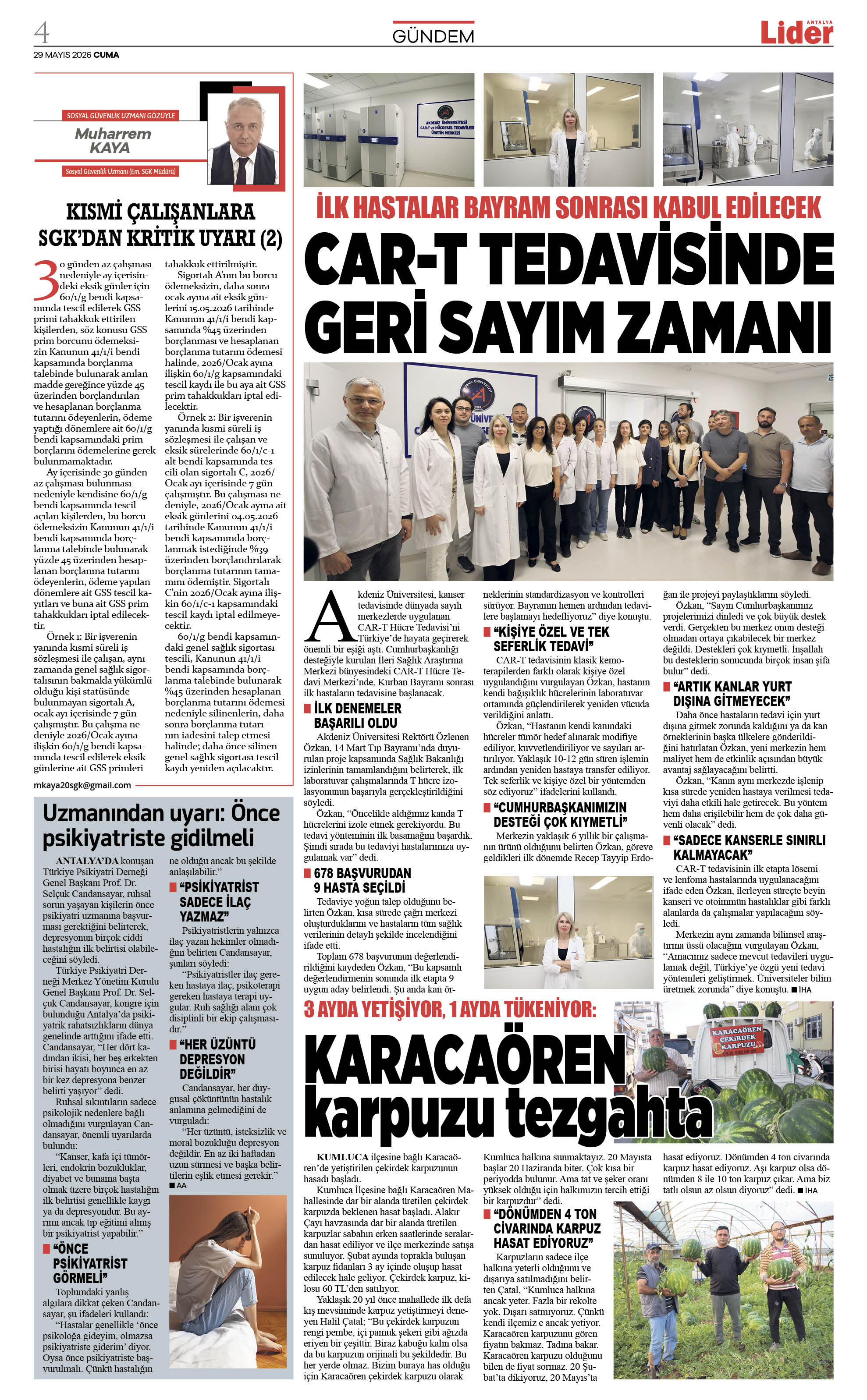 29 Mayis 2026 04