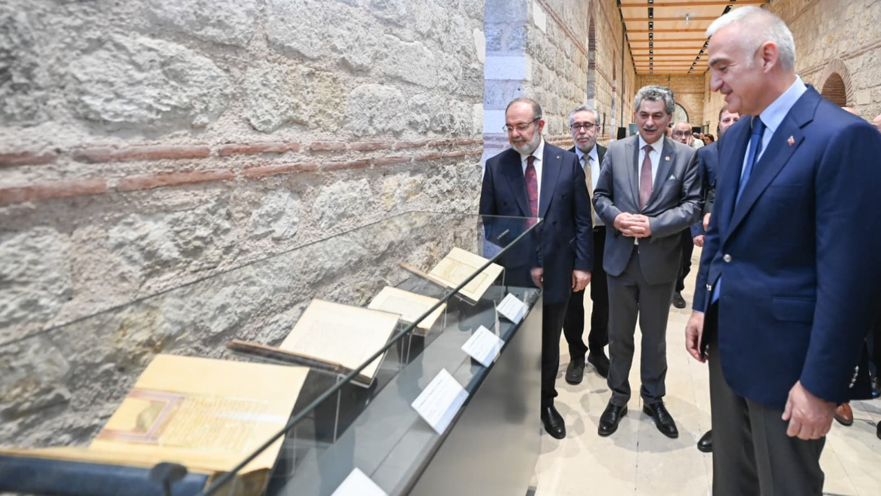 500 Yıllık Ilim Mirası Rami Kütüphanesinde Tanıtıldı (1)