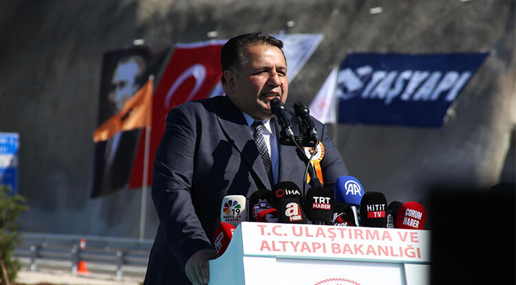 Çorum Laçin Kara Yolu Ile Kırkdilim Tünellerinin Açılış Töreni Yapıldı 1