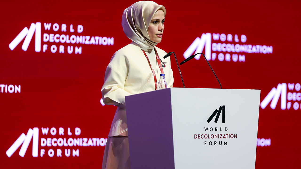 Esra Albayrak World Decolonization Forumunda Konuştu