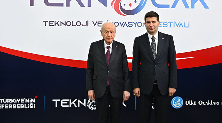 M H P Lideri Bahçeli, T E K N O C A K Teknoloji Ve İnovasyon Festivali'ni Ziyaret Etti