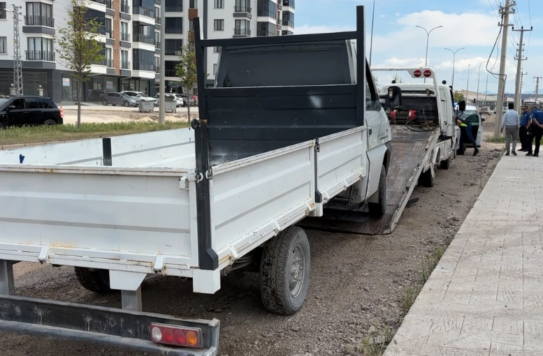 Aksaray’da Sahte Plakalı Kamyonete 190 Bin Lira Ceza (3)