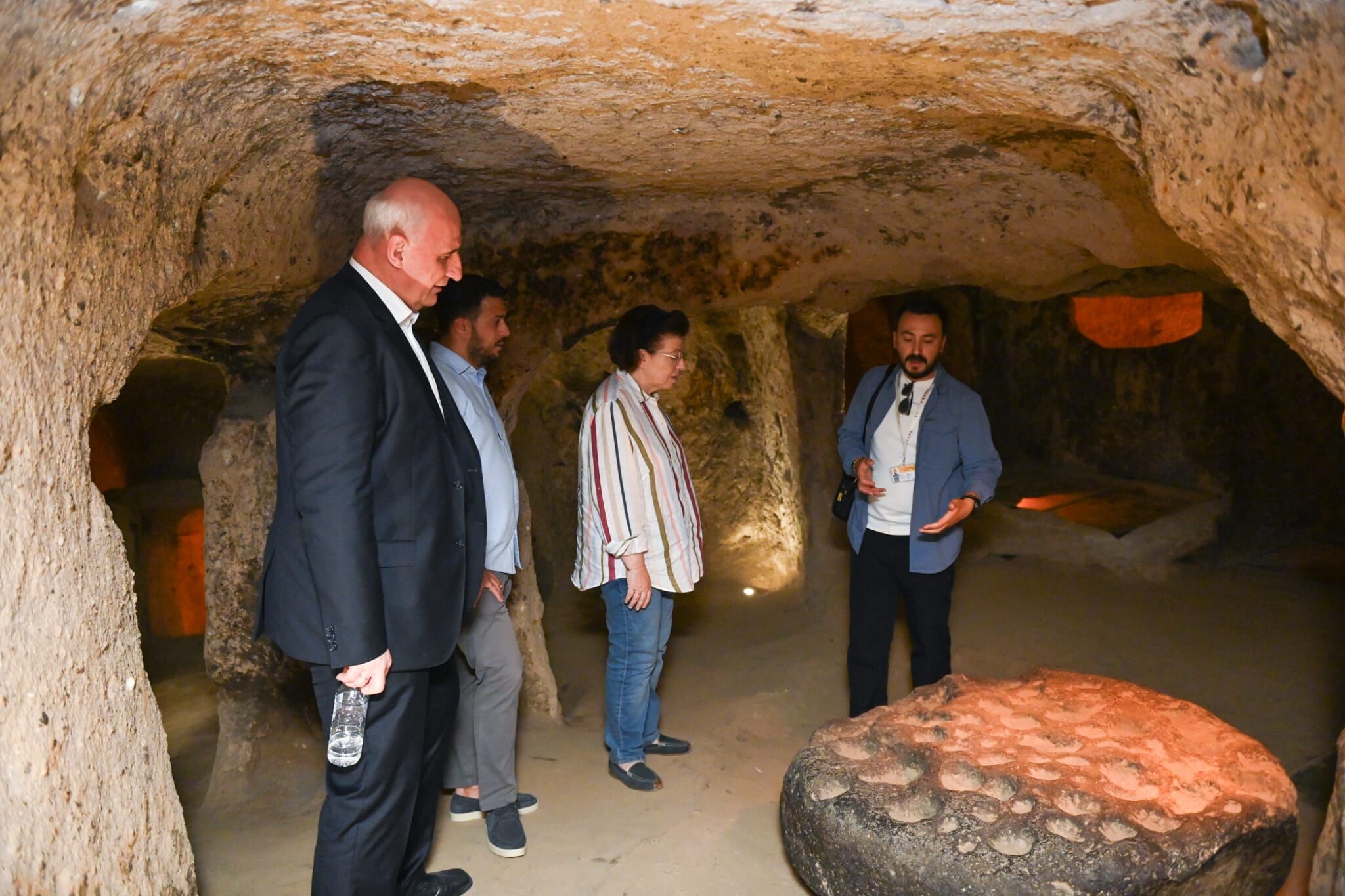 Paşabağları'ndan Meryem Ana Kilisesi'ne! Yunan Bakan Kapadokya turunda-1