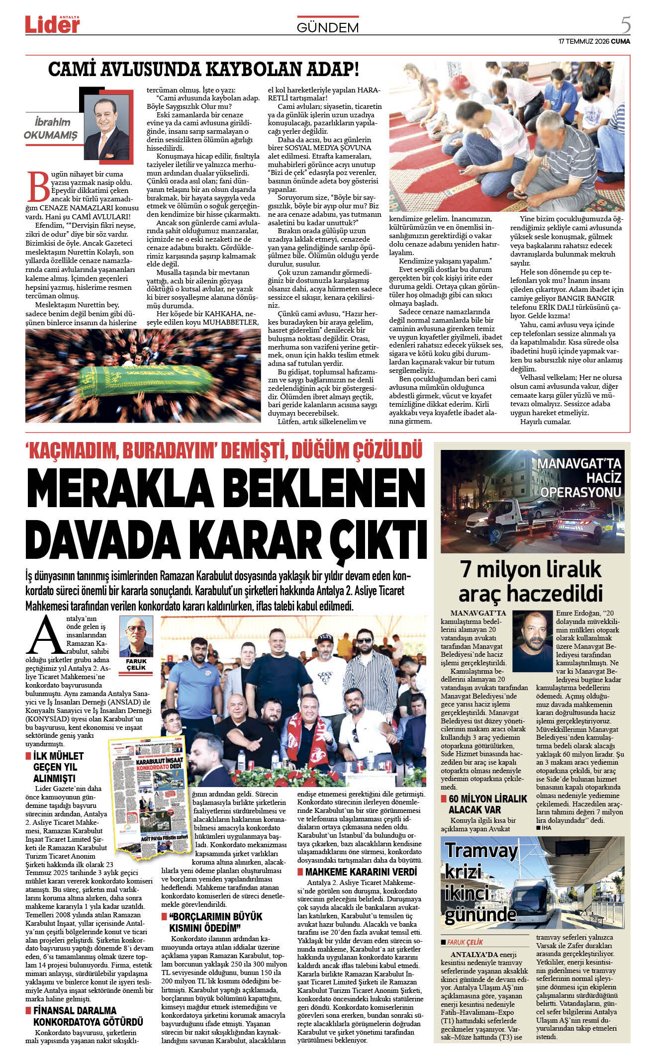 17 Temmuz 2026 05