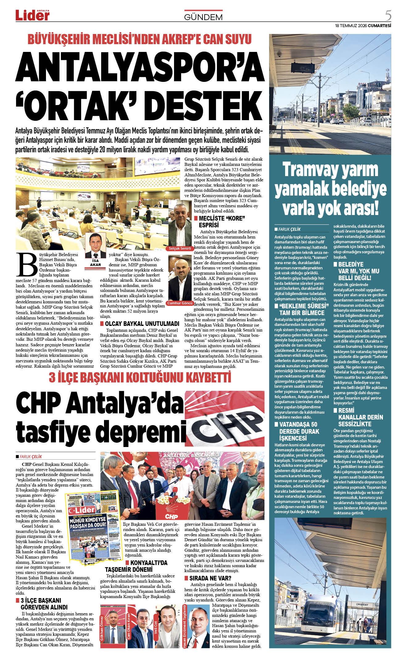 18 Temmuz 2026 05