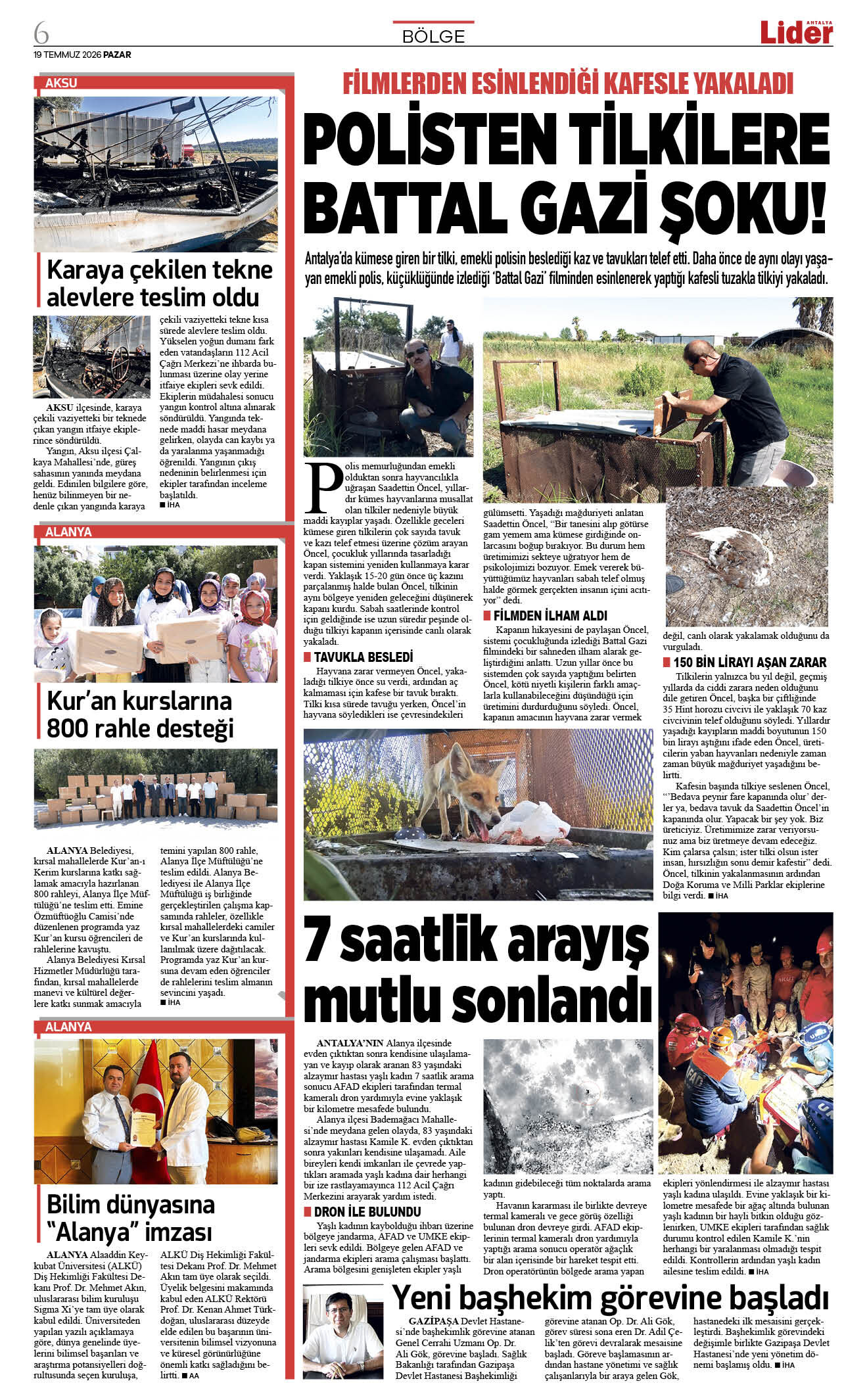 19 Temmuz 2026 06
