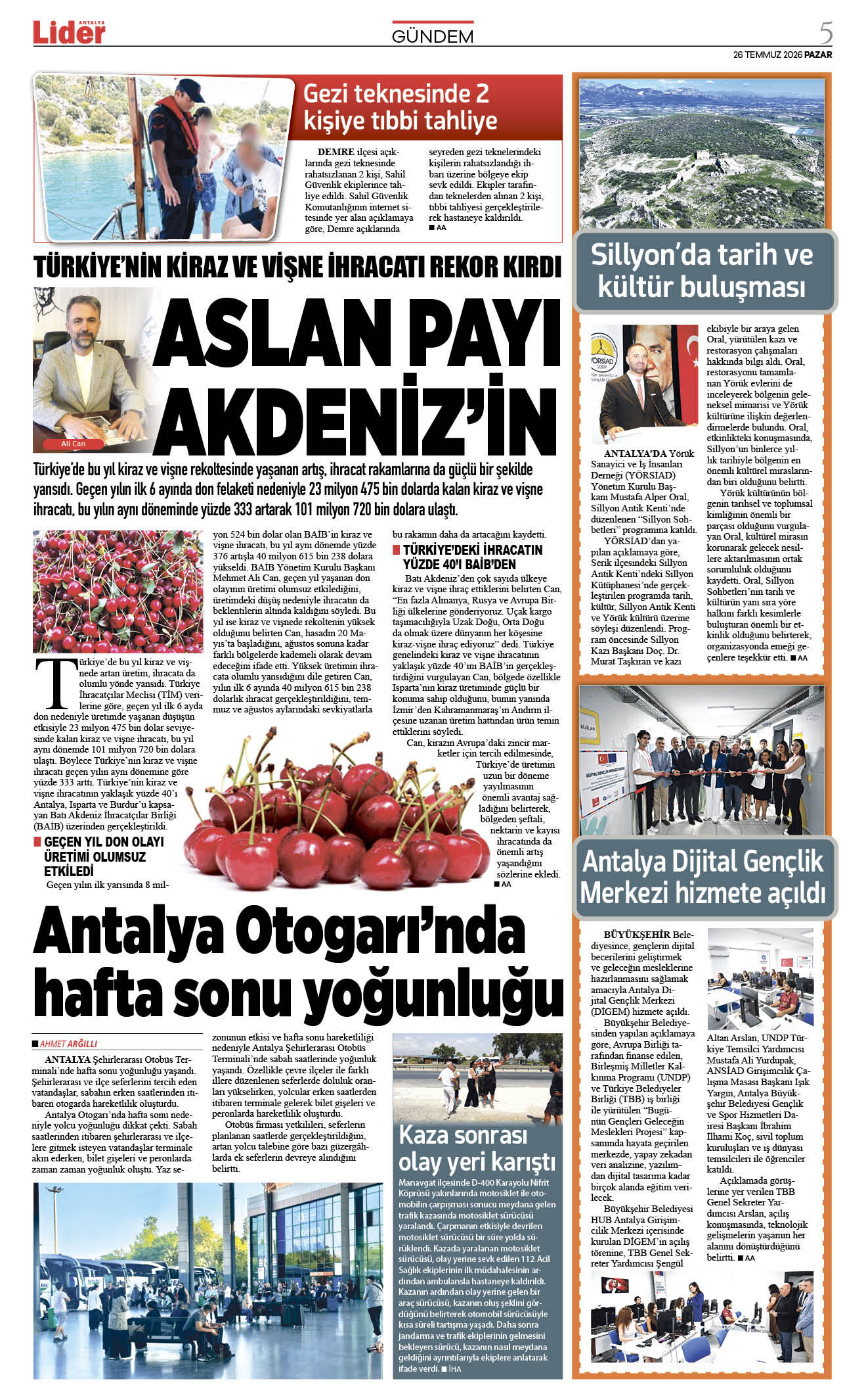 26 Temmuz 2026 05