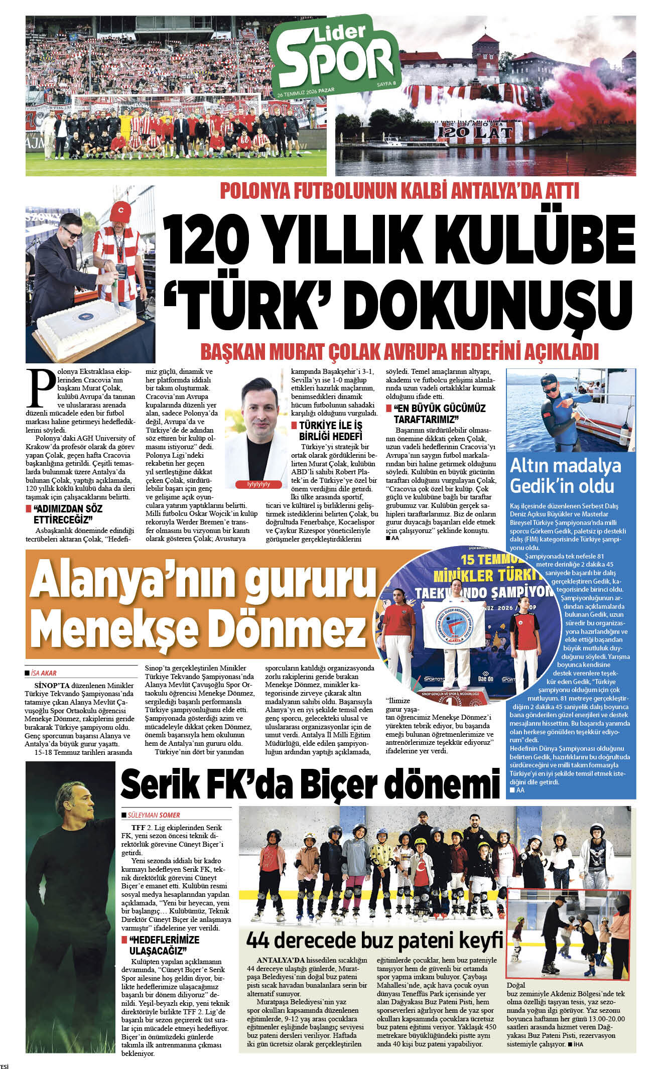 26 Temmuz 2026 08