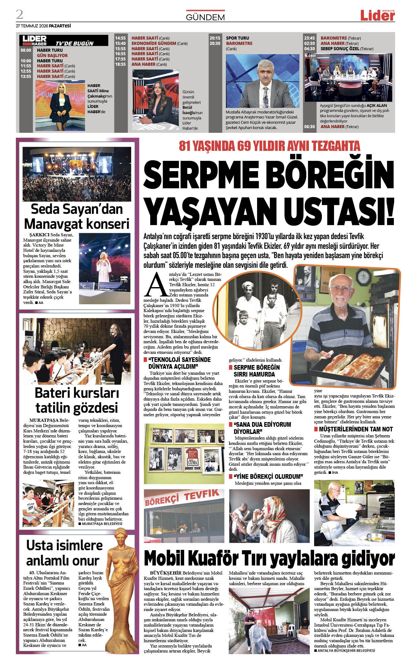 27 Temmuz 2026 02