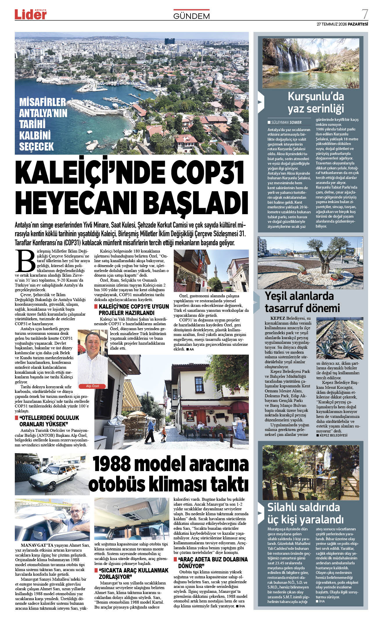 27 Temmuz 2026 07
