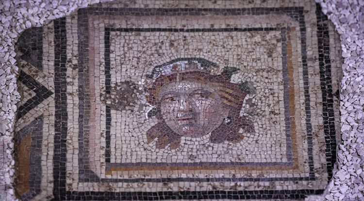 A B D'den Iade Edilen Zeugma Mozaik Paneli Evine Kavuştu 1