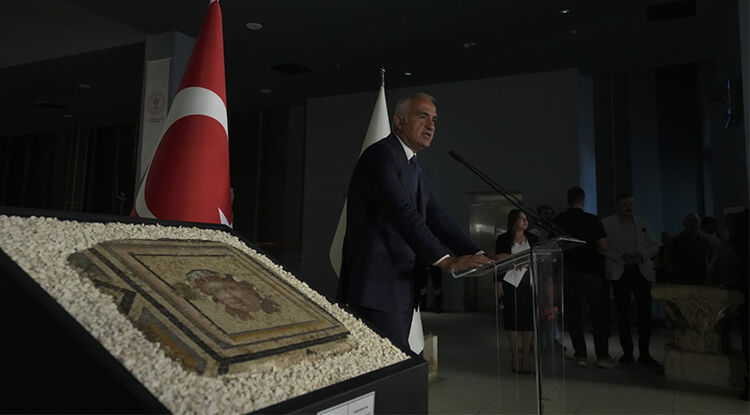 A B D'den Iade Edilen Zeugma Mozaik Paneli Evine Kavuştu 3