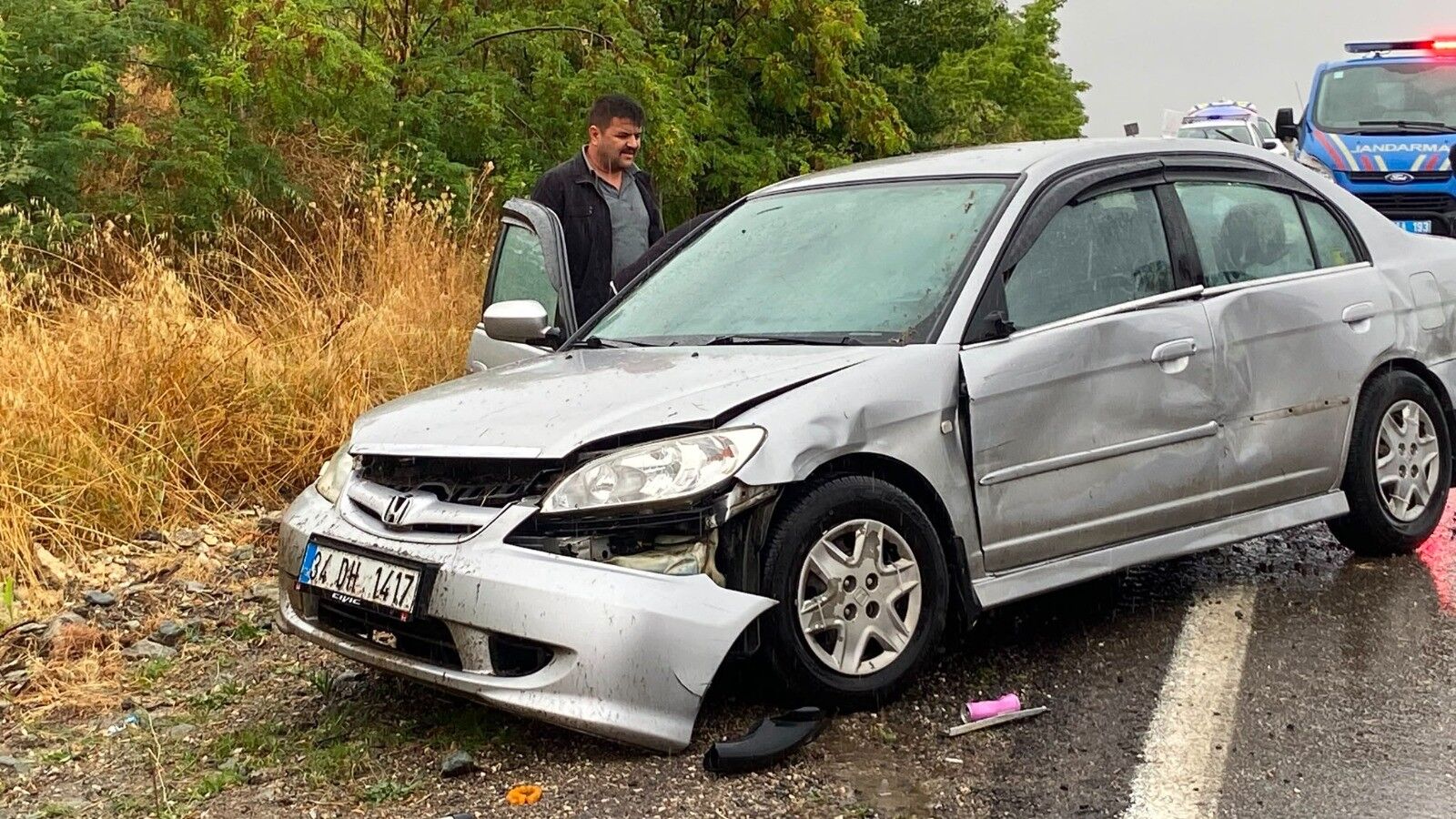 Kastamonu’da üç araç çarpıştı: 1 ölü, 5 yaralı