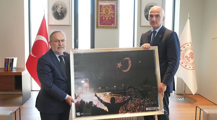 Bakan Ersoy, 15 Temmuz Derneği Heyetini Ağırladı 1