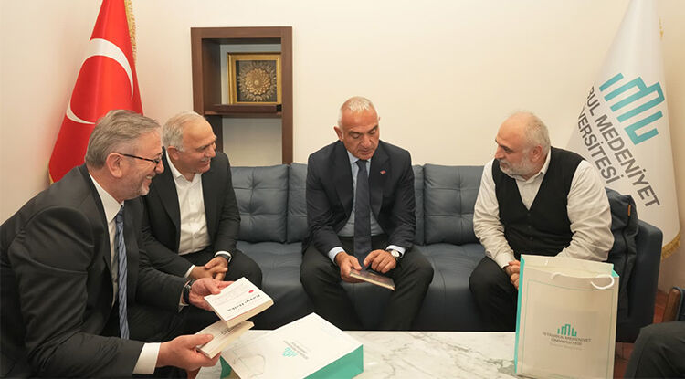 Bakan Ersoy'dan Prof. Dr. İhsan Fazlıoğlu'na Ziyaret 2